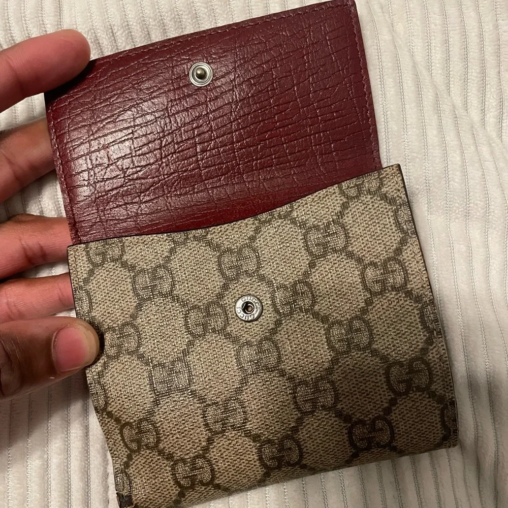 Gucci vintage brown wallet